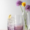 Galway Crystal - ERNE HIBALL PAIR AMETHYST - Image 2