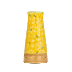 Lawn Yellow Small Tapered Vase